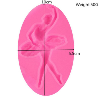 Silicone mold new dancing ballet girl sugarcraft decoration mold kitchen cake decor tools suitable for the beginner pink
Silicone mold new dancing ballet girl sugarcraft decoration mold kitchen cake decor tools suitable for the beginner pink