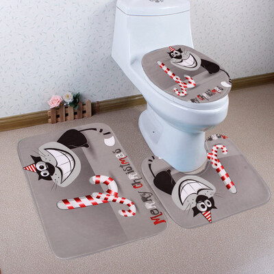 〖Follure〗3PCS Christmas Bathroom Non-Slip Pedestal Rug Lid Toilet Cover Bath Mat Set
〖Follure〗3PCS Christmas Bathroom Non-Slip Pedestal Rug Lid Toilet Cover Bath Mat Set