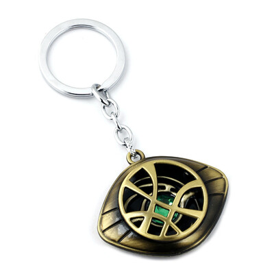 Doctor Strange Necklace Eye of Agamotto Alloy Key Chain Costume Prop Stone Pendant Exquisite Retro Key Ring
Doctor Strange Necklace Eye of Agamotto Alloy Key Chain Costume Prop Stone Pendant Exquisite Retro Key Ring