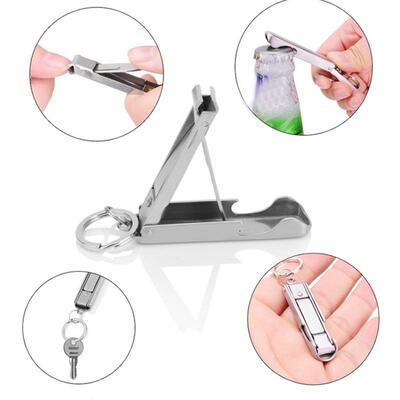 Greensen Outdoor Multi-function 2 in 1 Mini Tool Key Chain Ring Nail Cutter Clippers Bottle Opener
Greensen Outdoor Multi-function 2 in 1 Mini Tool Key Chain Ring Nail Cutter Clippers Bottle Opener
