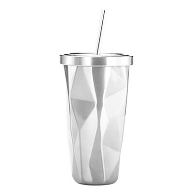 Stainless Steel Water Cup With Straw Diamond Gradient Color Water Cup Household Large Capacity Cup
Stainless Steel Water Cup With Straw Diamond Gradient Color Water Cup Household Large Capacity Cup