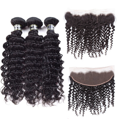 Amazing Star Deep Wave Malaysian Virgin Hair Bundles with Frontal with Baby Hair Human Hair with Crochet Frontal Closure Free Part
Amazing Star Deep Wave Malaysian Virgin Hair Bundles with Frontal with Baby Hair Human Hair with Crochet Frontal Closure Free Part