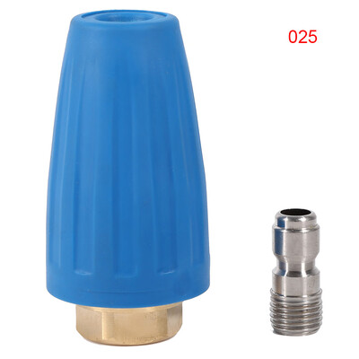 Rotating Nozzles14 Quick Connect High Pressure Washer Cleaner Accessory Spray Rotating Turbo Nozzle 3000PSI Turbo Nozzle
Rotating Nozzles14 Quick Connect High Pressure Washer Cleaner Accessory Spray Rotating Turbo Nozzle 3000PSI Turbo Nozzle