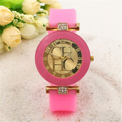 Fashion Silicone Quartz Watch CHHC Candy Color Girls Fashion Quartz Watch
Fashion Silicone Quartz Watch CHHC Candy Color Girls Fashion Quartz Watch