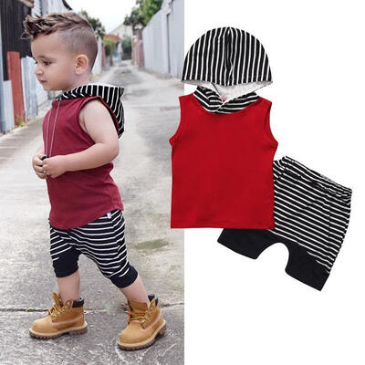 2pcs Newborn Baby Boy Sleeveless Vest T shirtShorts Pants Outfits Clothes Set
2pcs Newborn Baby Boy Sleeveless Vest T shirtShorts Pants Outfits Clothes Set