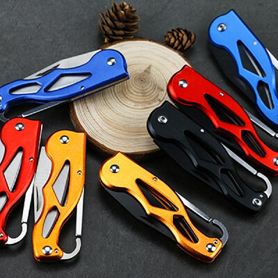 Multifunction Outdoor Mini Key Ring Cut Camping Stainless Steel Handle Survival Cutter Rescue Tool
Multifunction Outdoor Mini Key Ring Cut Camping Stainless Steel Handle Survival Cutter Rescue Tool