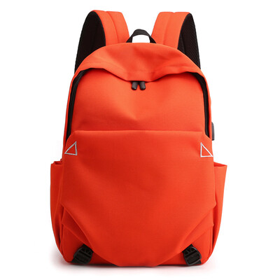 Casual backpack USB charging design fashion trend simple lightweight bag shoulder bag
Casual backpack USB charging design fashion trend simple lightweight bag shoulder bag