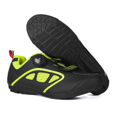 Lock-Free Cycling Shoes Men Road Bike Shoes Unlock Cycling Shoes Rotating Buckle Cycling Sneakers with Non-slip Rubber Sole for Ro
Lock-Free Cycling Shoes Men Road Bike Shoes Unlock Cycling Shoes Rotating Buckle Cycling Sneakers with Non-slip Rubber Sole for Ro