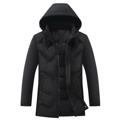 Mens Winter Warm Zipper Hooded Jacket Overcoat Thick Padded Coat Outwear Parka 
Mens Winter Warm Zipper Hooded Jacket Overcoat Thick Padded Coat Outwear Parka
