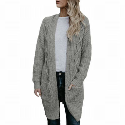 Cardigan Sweater womens Long Loose Wool Sweater Jacket
Cardigan Sweater womens Long Loose Wool Sweater Jacket