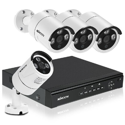 KKmoon 4CH Channel Full HD 1080P POE NVR Network Video Recorder 4pcs 20MP Megapixels POE Weatherproof Outdoor Bullet IP Camera
KKmoon 4CH Channel Full HD 1080P POE NVR Network Video Recorder 4pcs 20MP Megapixels POE Weatherproof Outdoor Bullet IP Camera