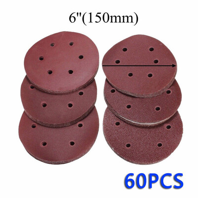 60 x 6 150mm 8 Hole Sanding Disc Sandpaper 60 80 120 180 240 320 Mixed Grit UK
60 x 6 150mm 8 Hole Sanding Disc Sandpaper 60 80 120 180 240 320 Mixed Grit UK