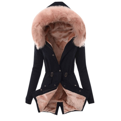 Tailored Ladies Fur Lining Coat Womens Winter Warm Thick Long Jacket Hooded Overcoat
Tailored Ladies Fur Lining Coat Womens Winter Warm Thick Long Jacket Hooded Overcoat