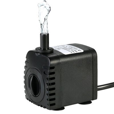 600LH 8W Submersible Water Pump for Aquarium Tabletop Fountains Pond Water Gardens&Hydroponic Systems with 2 Nozzles AC110V
600LH 8W Submersible Water Pump for Aquarium Tabletop Fountains Pond Water Gardens&Hydroponic Systems with 2 Nozzles AC110V