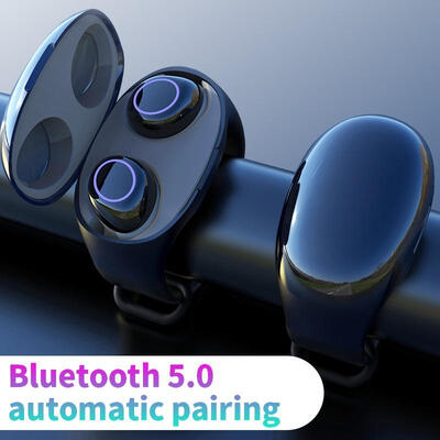 HM50 TWS Smart Watch With Waterproof Bluetooth 50 Earbuds Long Time Standby Sport Fitness Tracker
HM50 TWS Smart Watch With Waterproof Bluetooth 50 Earbuds Long Time Standby Sport Fitness Tracker