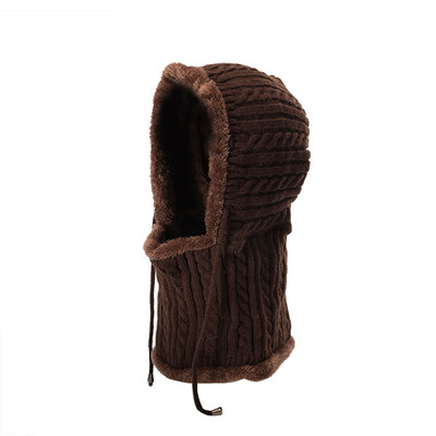 Tailored Men Women Warm Crochet Winter Plus Velvet Thickening Slouchy Siamese Collar Hat
Tailored Men Women Warm Crochet Winter Plus Velvet Thickening Slouchy Siamese Collar Hat