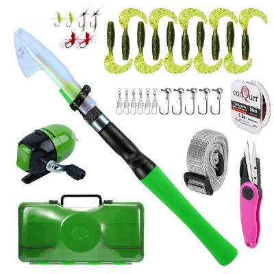 12M Fishing Rod&Reel Combo for Kids Spincast Fishing Reel Telescopic Fishing Rod Pole Lures Hooks Line Fishing Accessories
12M Fishing Rod&Reel Combo for Kids Spincast Fishing Reel Telescopic Fishing Rod Pole Lures Hooks Line Fishing Accessories