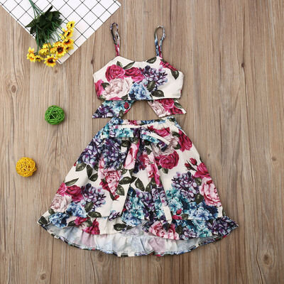Summer Toddler Baby Girl Sleeveless Floral Tops Skirts Dress 2Pcs Set Clothes
Summer Toddler Baby Girl Sleeveless Floral Tops Skirts Dress 2Pcs Set Clothes