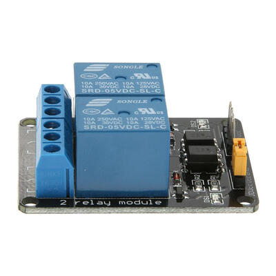 DC 5V 2 Way Relay Driver Control Module PLC Controller Board for Arduino
DC 5V 2 Way Relay Driver Control Module PLC Controller Board for Arduino