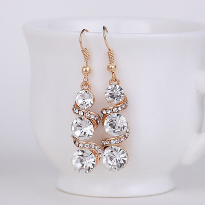 Earrings Party Crystal Gold Accessories Long Trend Jewelry Women Ladies Gifts Newest Earring Zircon Diamond Fashion Trendy
Earrings Party Crystal Gold Accessories Long Trend Jewelry Women Ladies Gifts Newest Earring Zircon Diamond Fashion Trendy