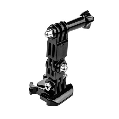 Helmet Three Way Swivel Arm with Basic Buckle Screws Mounting for Gopro