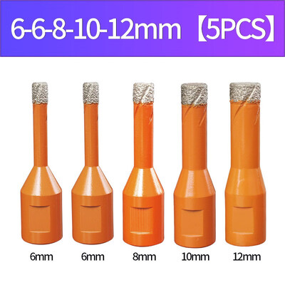 JIANGCHENG Vacuum Brazed Diamond Core Drills M10 Dry Drill with Wax Filling Diamond Hole Saw Set for Ceramic Tiles&Stones
JIANGCHENG Vacuum Brazed Diamond Core Drills M10 Dry Drill with Wax Filling Diamond Hole Saw Set for Ceramic Tiles&Stones