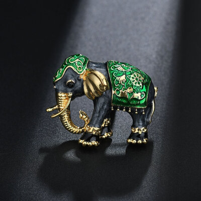 Retro Enamel Mini Elephant Brooches Women Party Animal Brooches Pins Clothes Jewelry Vintage Metal Brooch
Retro Enamel Mini Elephant Brooches Women Party Animal Brooches Pins Clothes Jewelry Vintage Metal Brooch