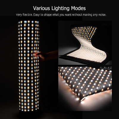 Godox FL150S 150W Flexible LED Video Light 3300-5600K Bi-color Foldable Cloth Light with Controller Remote Control X-shaped Su
Godox FL150S 150W Flexible LED Video Light 3300-5600K Bi-color Foldable Cloth Light with Controller Remote Control X-shaped Su