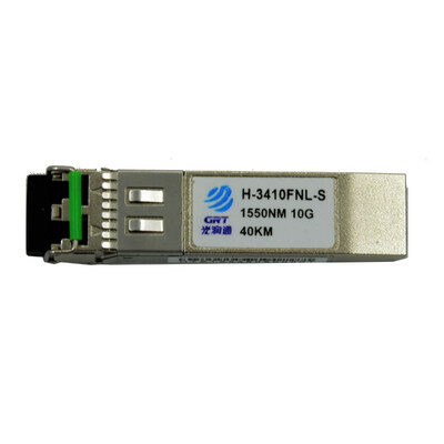 GRT H-3410FNL- Singlemode SM 1550nm 10G 40km SFP plus Fiber Optical Transceiver
GRT H-3410FNL- Singlemode SM 1550nm 10G 40km SFP plus Fiber Optical Transceiver