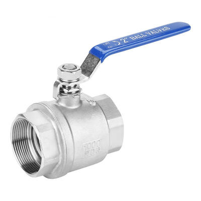 Greensen 304 Stainless Steel Two-piece Full Port Female Thread Ball Valve 2" DN50 1000 WOG
Greensen 304 Stainless Steel Two-piece Full Port Female Thread Ball Valve 2" DN50 1000 WOG