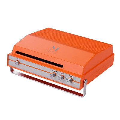 Portable Slot-in Record Player for 7-inch Vinyl 2-speed 3345 RPM BT Turntable Built-in Stereo Speaker Rechargeable Battery with
Portable Slot-in Record Player for 7-inch Vinyl 2-speed 3345 RPM BT Turntable Built-in Stereo Speaker Rechargeable Battery with