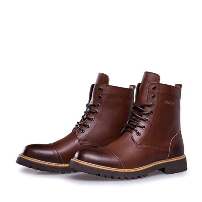 HengLiang Mens leather high-top Martin boots cowboy boots retro fashion mens boots 7200
HengLiang Mens leather high-top Martin boots cowboy boots retro fashion mens boots 7200