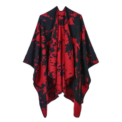 Fashion Women Winter Tie-Dyed Print Poncho Scarf Thick Warm Shawl Pashmina Vintage Casual Cloak Outerwear
Fashion Women Winter Tie-Dyed Print Poncho Scarf Thick Warm Shawl Pashmina Vintage Casual Cloak Outerwear
