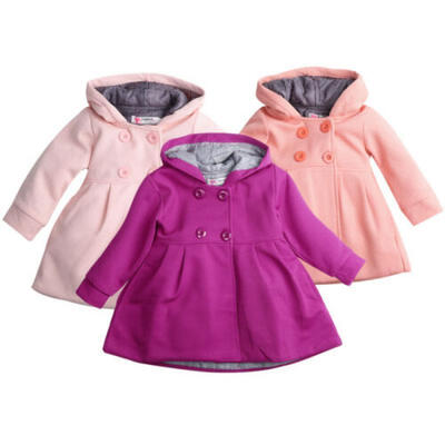Baby Girl Hooded Trench Coat Fall Winter Windbreaker Parka Jacket Kids Outerwear
Baby Girl Hooded Trench Coat Fall Winter Windbreaker Parka Jacket Kids Outerwear