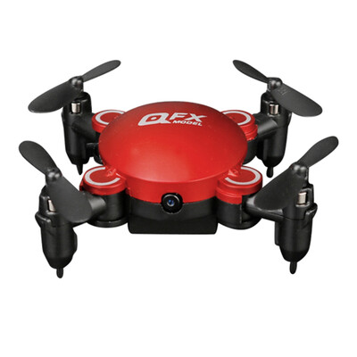 QFX Mini Drone Foldable Quadcopter Model Toy with Remote Control