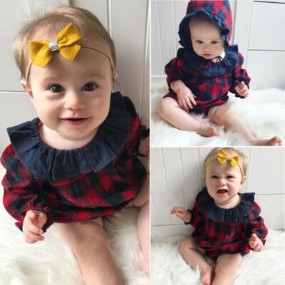 Newborn Kids Baby Girl Infant Grid Romper Jumpsuit Bodysuit Dress Clothes Outfit
Newborn Kids Baby Girl Infant Grid Romper Jumpsuit Bodysuit Dress Clothes Outfit