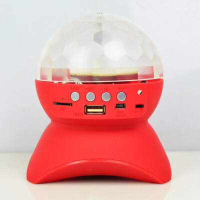 Colorful stage lights mobile phone wireless bluetooth speaker subwoofer TF card USB player holiday light portable FM radio MP3
Colorful stage lights mobile phone wireless bluetooth speaker subwoofer TF card USB player holiday light portable FM radio MP3