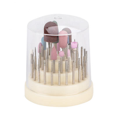 Greensen 45pcs Nail Drill Bits File Grinding Head Set Electric Manicure Pedicure Nail Art Tools
Greensen 45pcs Nail Drill Bits File Grinding Head Set Electric Manicure Pedicure Nail Art Tools
