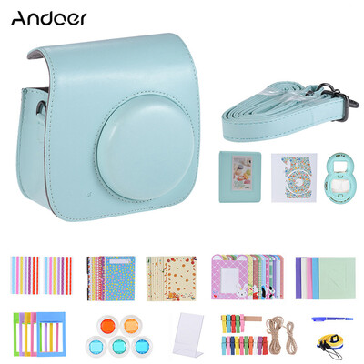 Andoer 14 in 1 Instant Camera Accessories Bundle Kit for Fujifilm Instax Mini 988 include CaseStrapStickerSelfie Lens5 Filt
Andoer 14 in 1 Instant Camera Accessories Bundle Kit for Fujifilm Instax Mini 988 include CaseStrapStickerSelfie Lens5 Filt