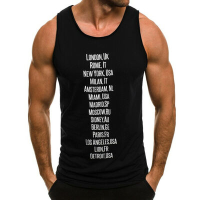 Gym Men Muscle Sleeveless Shirt Tank Top Bodybuilding Sport Fitness Workout Vest
Gym Men Muscle Sleeveless Shirt Tank Top Bodybuilding Sport Fitness Workout Vest