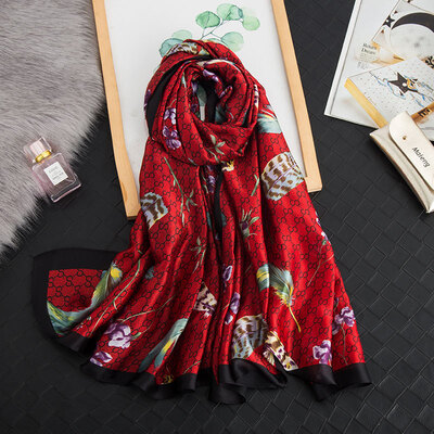 National wind spring&autumn feather silk scarf sunscreen dual-use air conditioning room shawl beach towel
National wind spring&autumn feather silk scarf sunscreen dual-use air conditioning room shawl beach towel