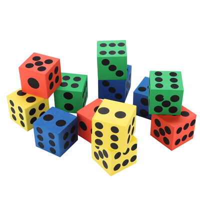 〖Follure〗12Pcs Eva Foam Dice Six Sided Spot Dice Kid Game Soft Learn Play Blocks Toy
〖Follure〗12Pcs Eva Foam Dice Six Sided Spot Dice Kid Game Soft Learn Play Blocks Toy