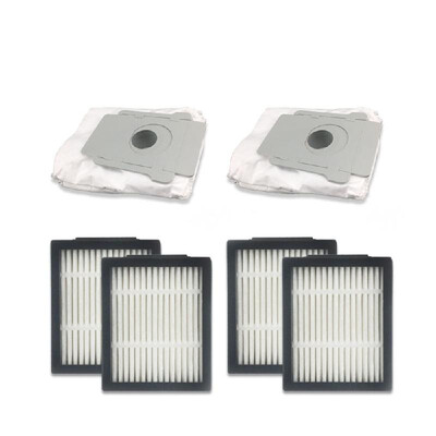 2Pcs Dirt Dust Disposal Bags 2Pcs Side Brushes Replacement Parts Compatible with i7 i7 E5 E6 Vacuum Cleaner
2Pcs Dirt Dust Disposal Bags 2Pcs Side Brushes Replacement Parts Compatible with i7 i7 E5 E6 Vacuum Cleaner