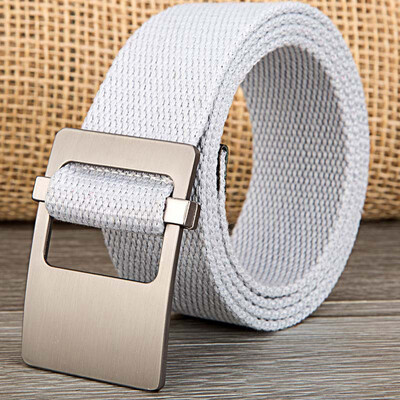 Fashion solid color Canvas belt high quality Alloy Ring buckle Men belt casual weaving Canvas Men&Women belt
Fashion solid color Canvas belt high quality Alloy Ring buckle Men belt casual weaving Canvas Men&Women belt