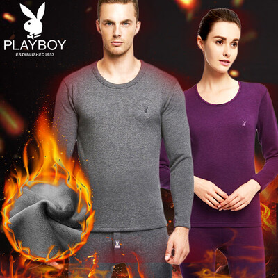 Playboy thermal underwear men thickening plus velvet warm suit mens wool winter autumn clothes long pants men gray
Playboy thermal underwear men thickening plus velvet warm suit mens wool winter autumn clothes long pants men gray