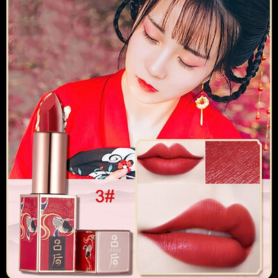 Forbidden City Chinese Style Matte Lipstick Long Lasting Lip Cosmetics Waterproof Lip Stick
Forbidden City Chinese Style Matte Lipstick Long Lasting Lip Cosmetics Waterproof Lip Stick