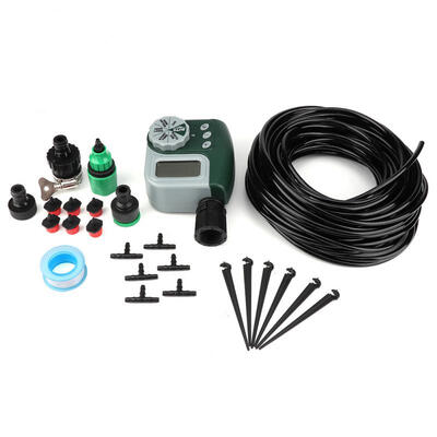 Greensen 9 PCS DIY Micro Drip Irrigation Auto Timer Plant Watering Garden Hose System Sets Pack
Greensen 9 PCS DIY Micro Drip Irrigation Auto Timer Plant Watering Garden Hose System Sets Pack