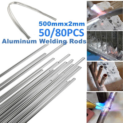 10305080PCS Aluminum Welding Solder Wire Rods Low Temperature Flux Cored Soldering Rod Size500mmx2mm
10305080PCS Aluminum Welding Solder Wire Rods Low Temperature Flux Cored Soldering Rod Size500mmx2mm