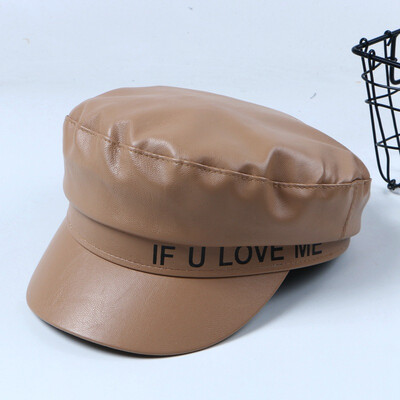 Net red octagonal Hat autumn&winter letters berets Korean Hat female tide Navy Hat Joker simple Cap tide
Net red octagonal Hat autumn&winter letters berets Korean Hat female tide Navy Hat Joker simple Cap tide