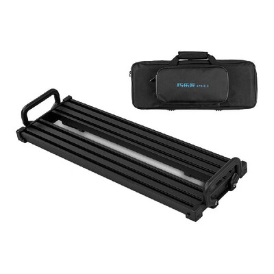 Portable Guitar Effect Pedal Board Pedalboard Aluminum Alloy with Carry Bag Size
Portable Guitar Effect Pedal Board Pedalboard Aluminum Alloy with Carry Bag Size